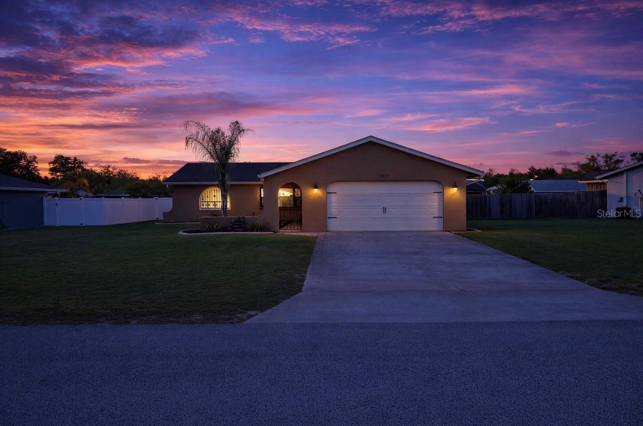 Front Home evening