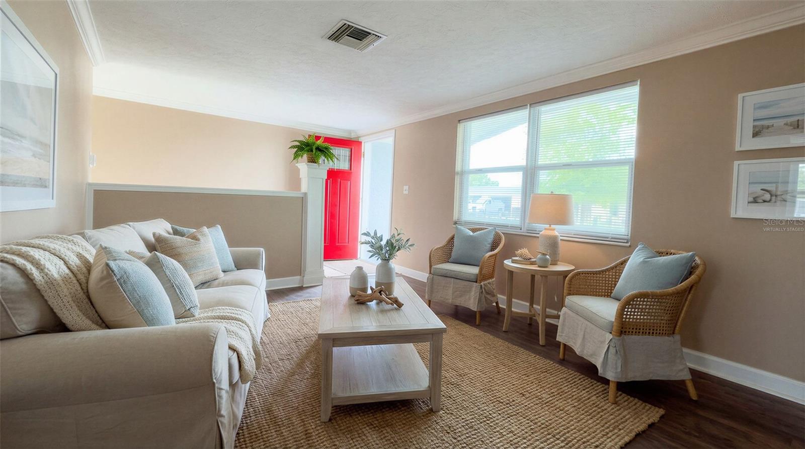 Photo has been virtually staged to illustrate potential use of space. Furniture and décor are not included.