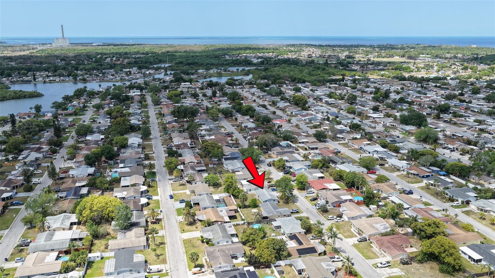 Looking over Holiday Florida