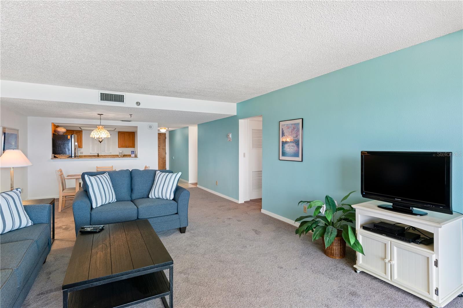 Living Area and Dining Area