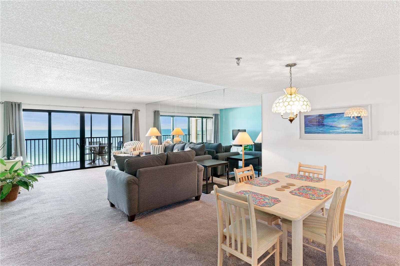 Living Area and Dining Area