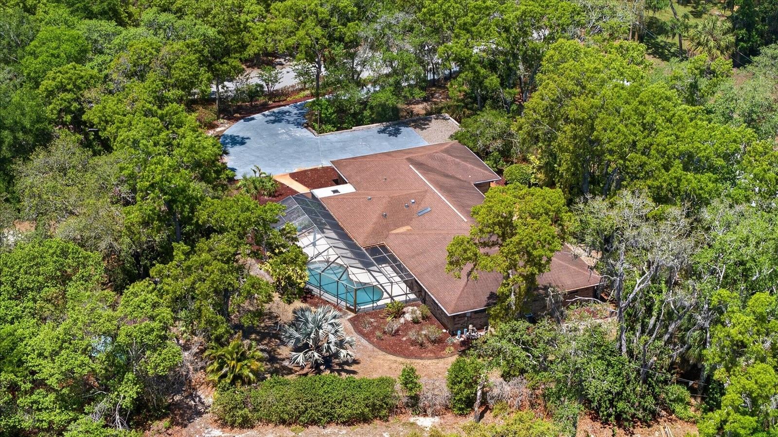 Overview - 1.15 acre lot