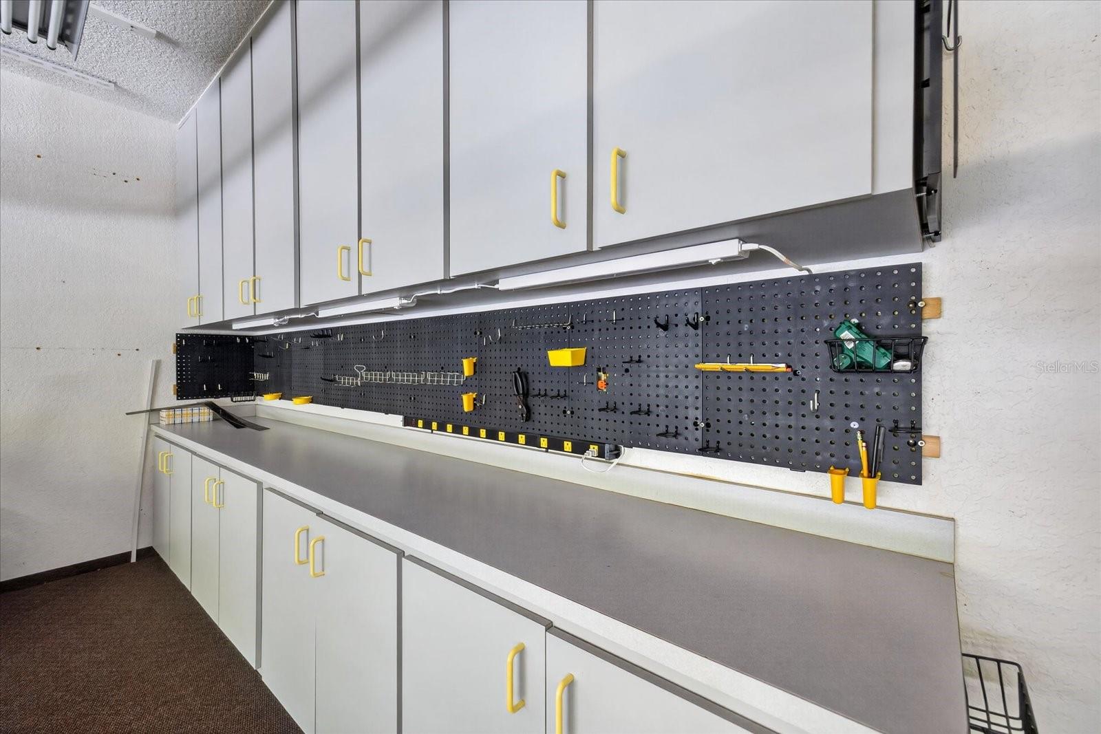 oversized storage in garage