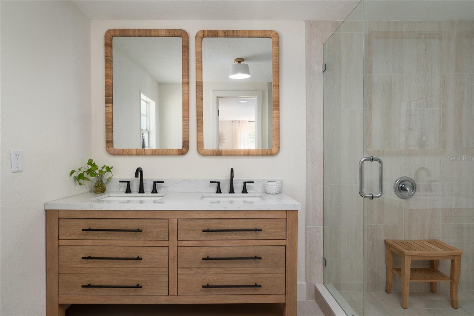 En suite bathroom