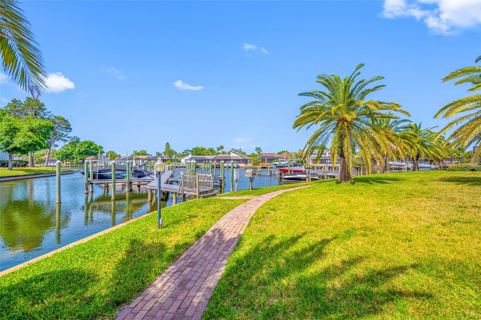 View of lake and Marina