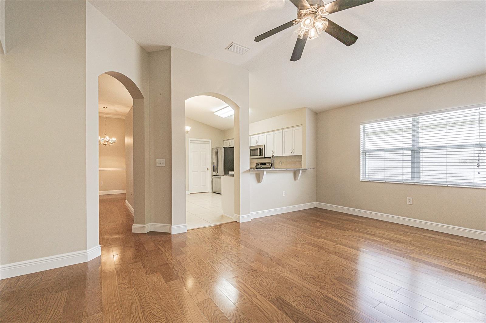 Gorgeous hardwood floors!