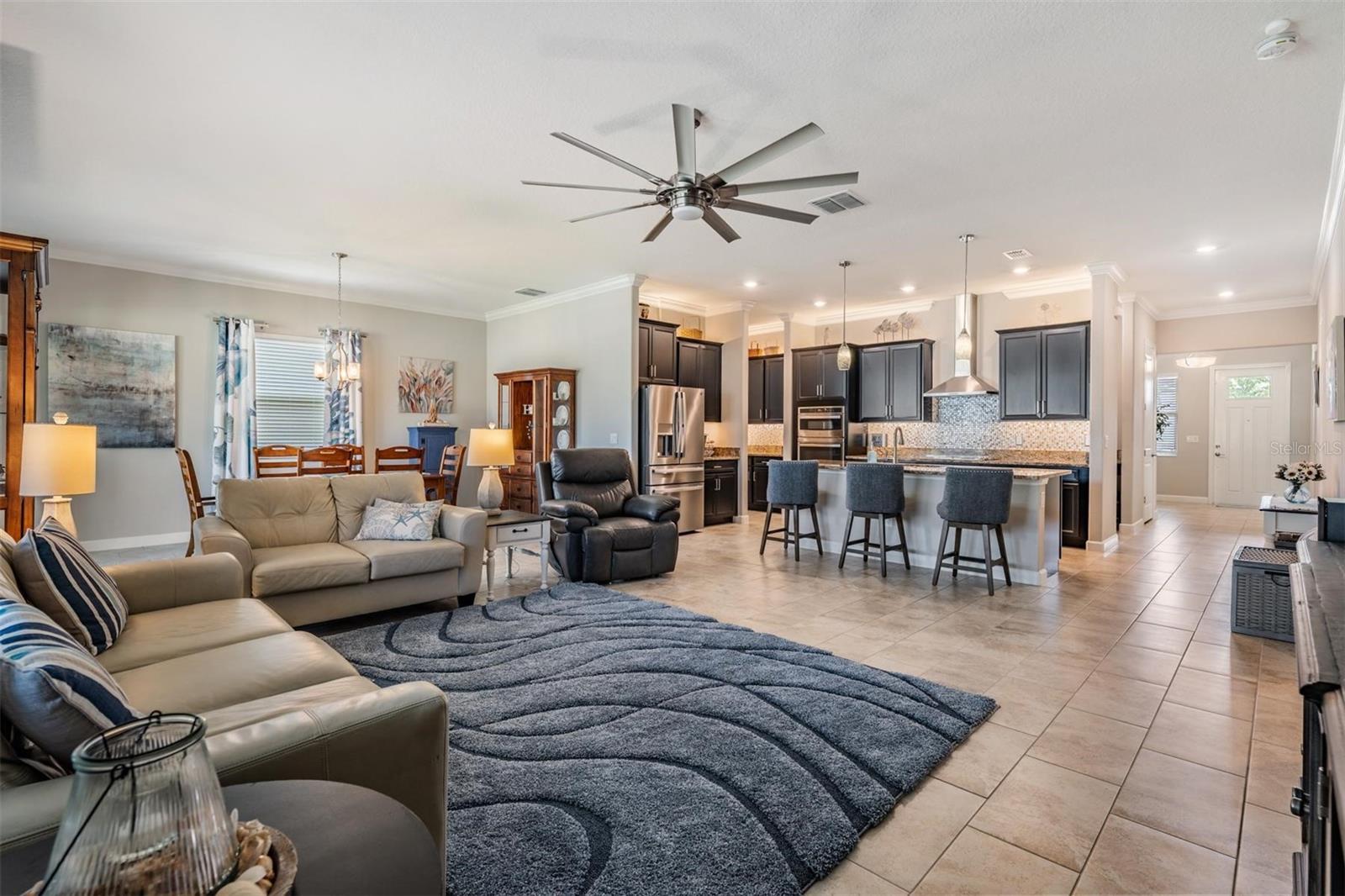 Popular open floor plan