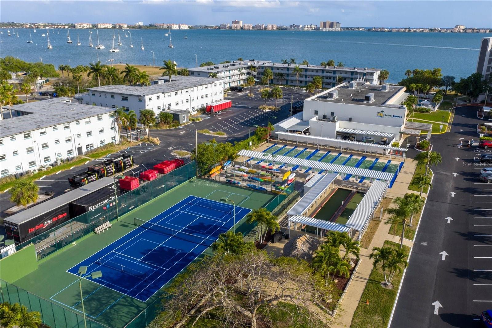 The Community Center is a welcoming place to meet new friends. And from pickle ball......