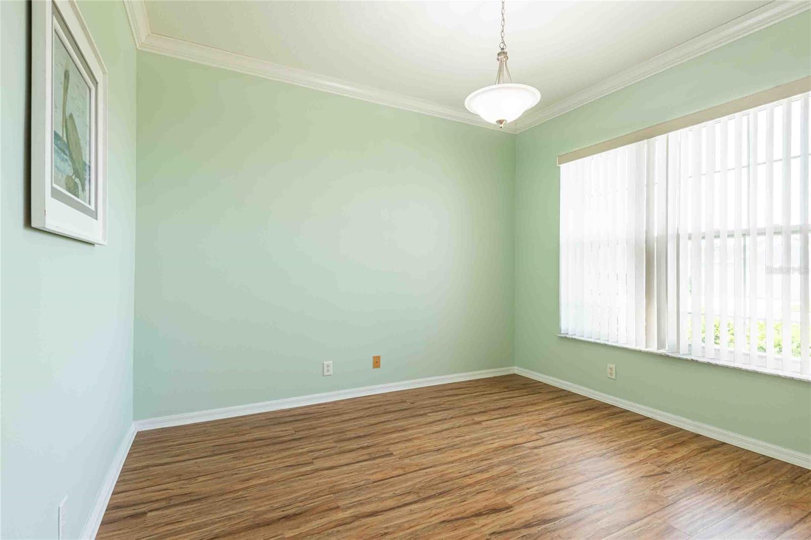 Office/den off of foyer.  Doors could be added for privacy.