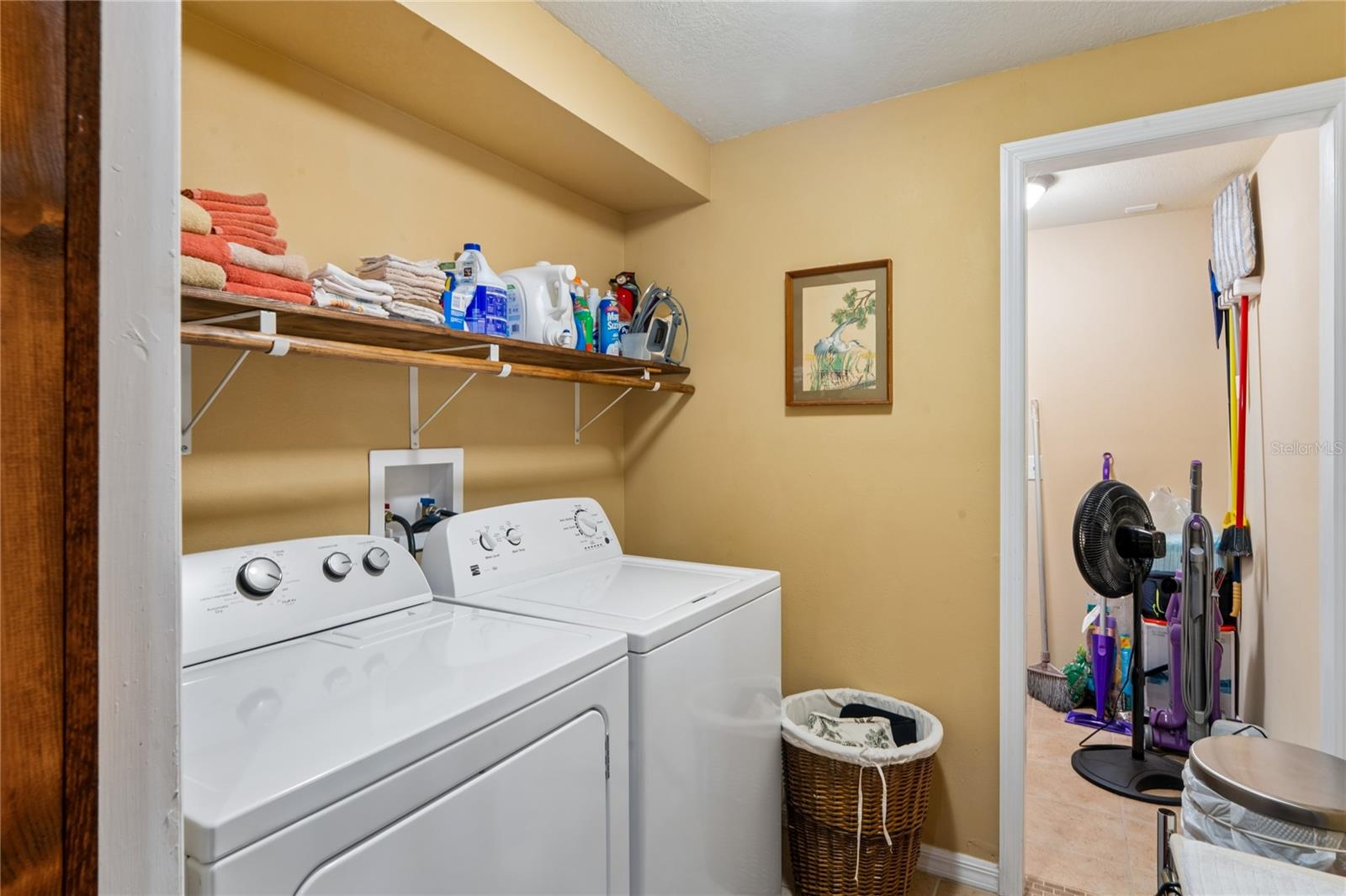 inside laundry