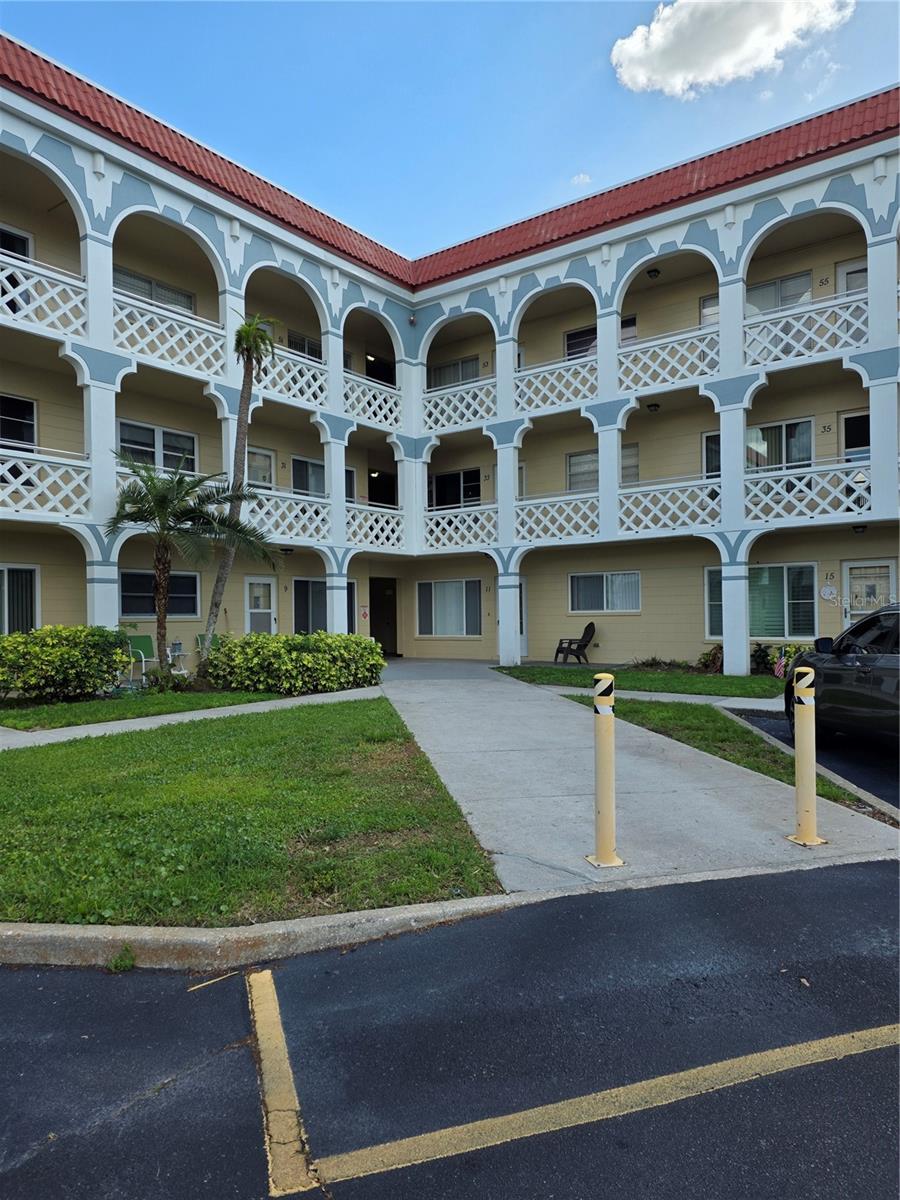 Easy access to front door