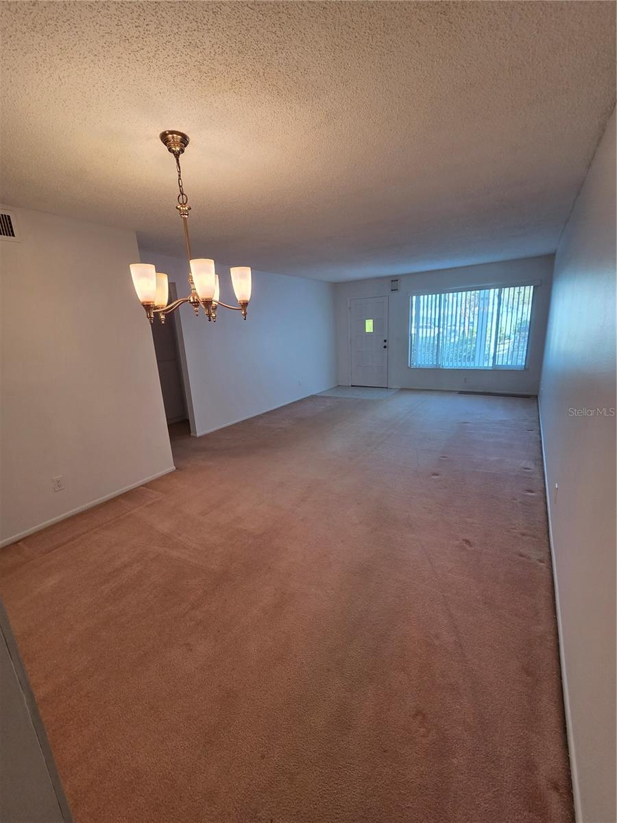 View from kitchen entrance