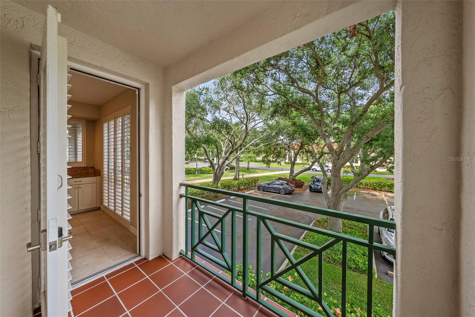 Balcony off Kitchen