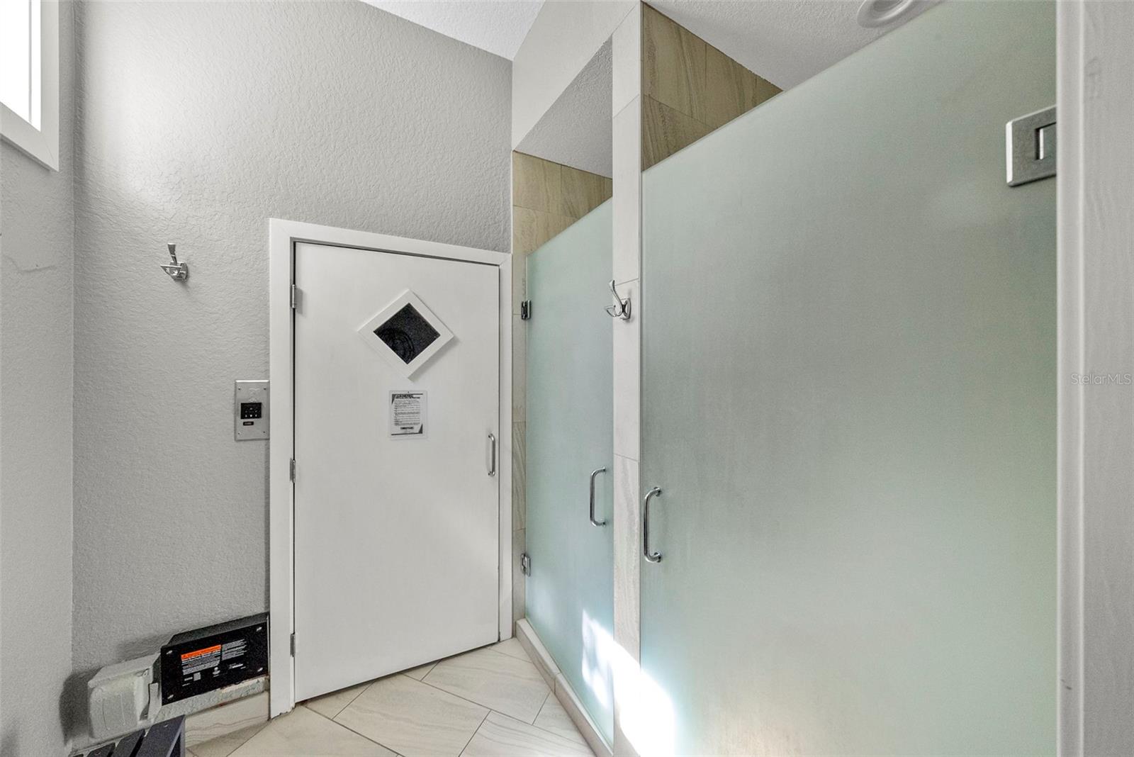 Club House - Sauna, available in both the Men's & Women's Restroom
