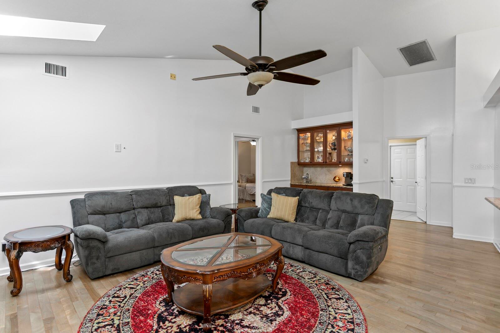 Laundry Room with Garage Access in the Back of the Room