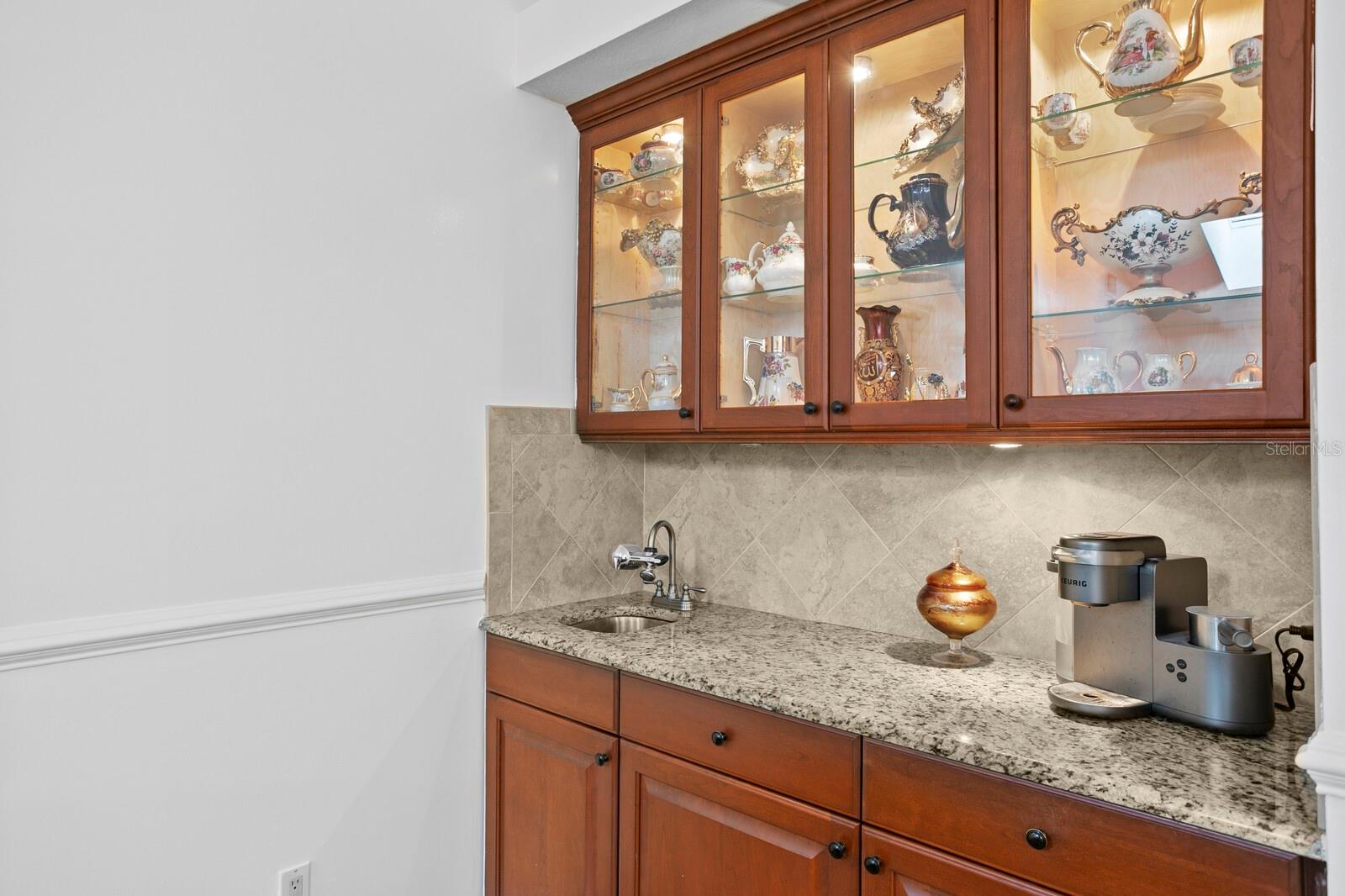 Coffee Bar with Sink