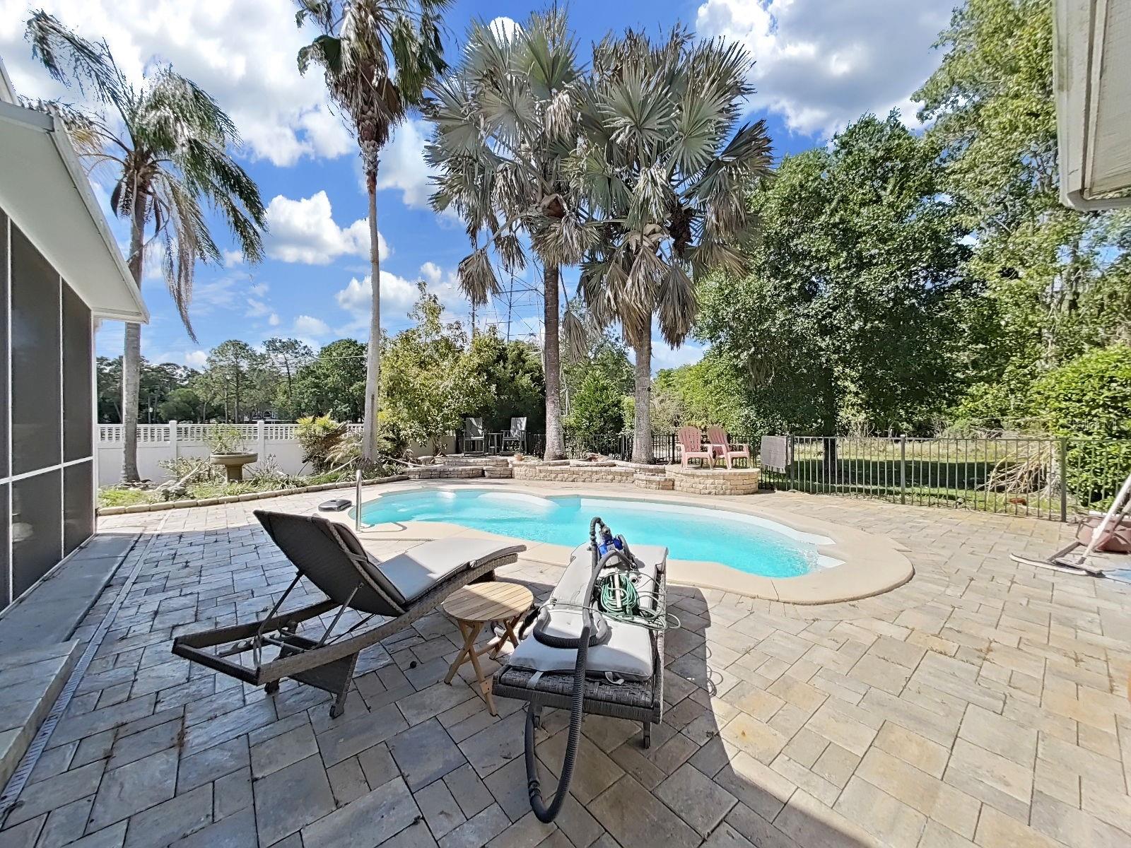 Pool area