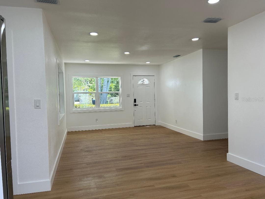 Front entrance to living area