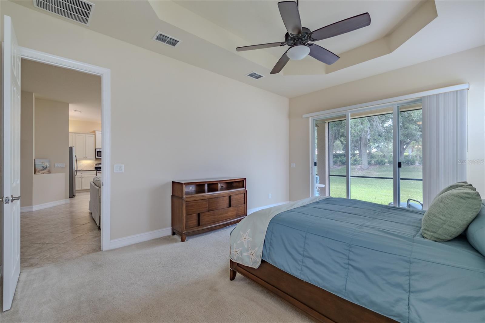 Primary Bedroom with Sliders to Lanai