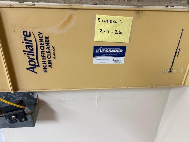 air filtration system with Rheem oversized newer AC unit