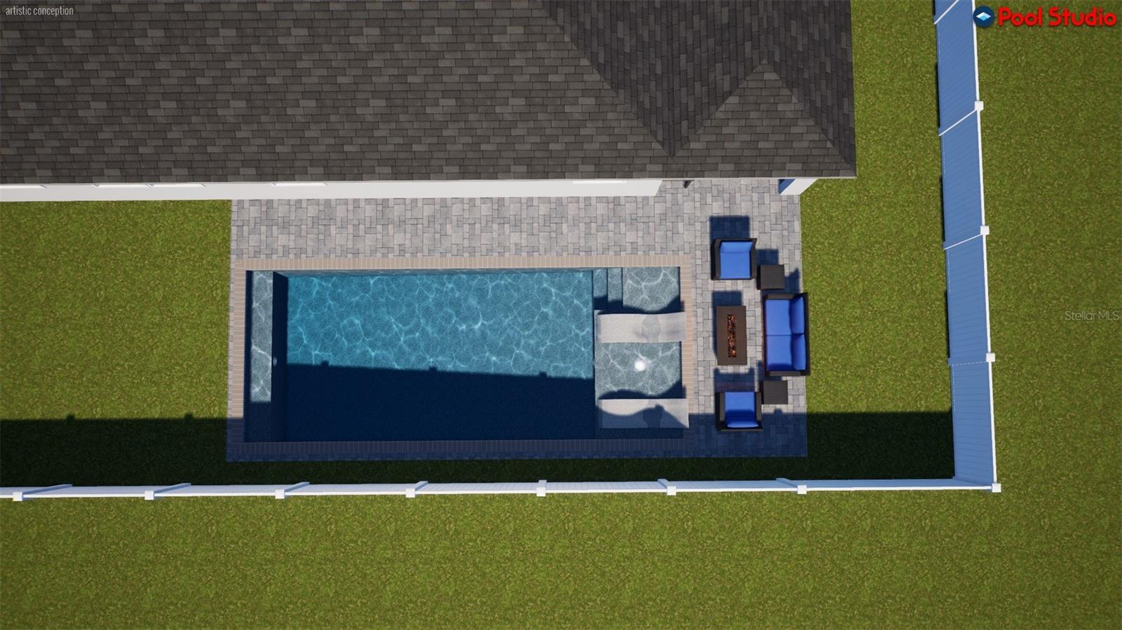 Pool renderings