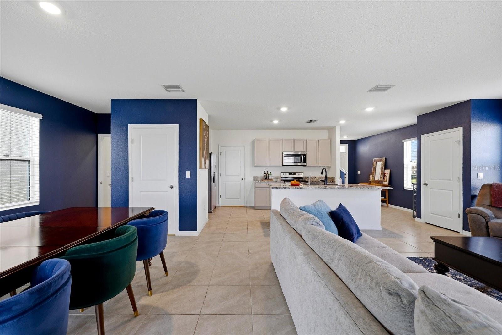 Kitchen/Dining/Living Room