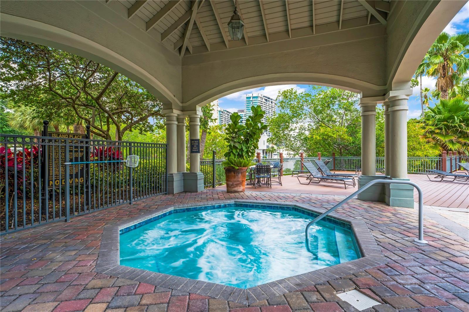 Island Place Heated Spa