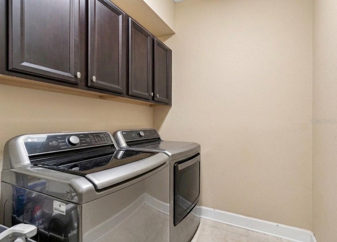 inside laundry downstairs