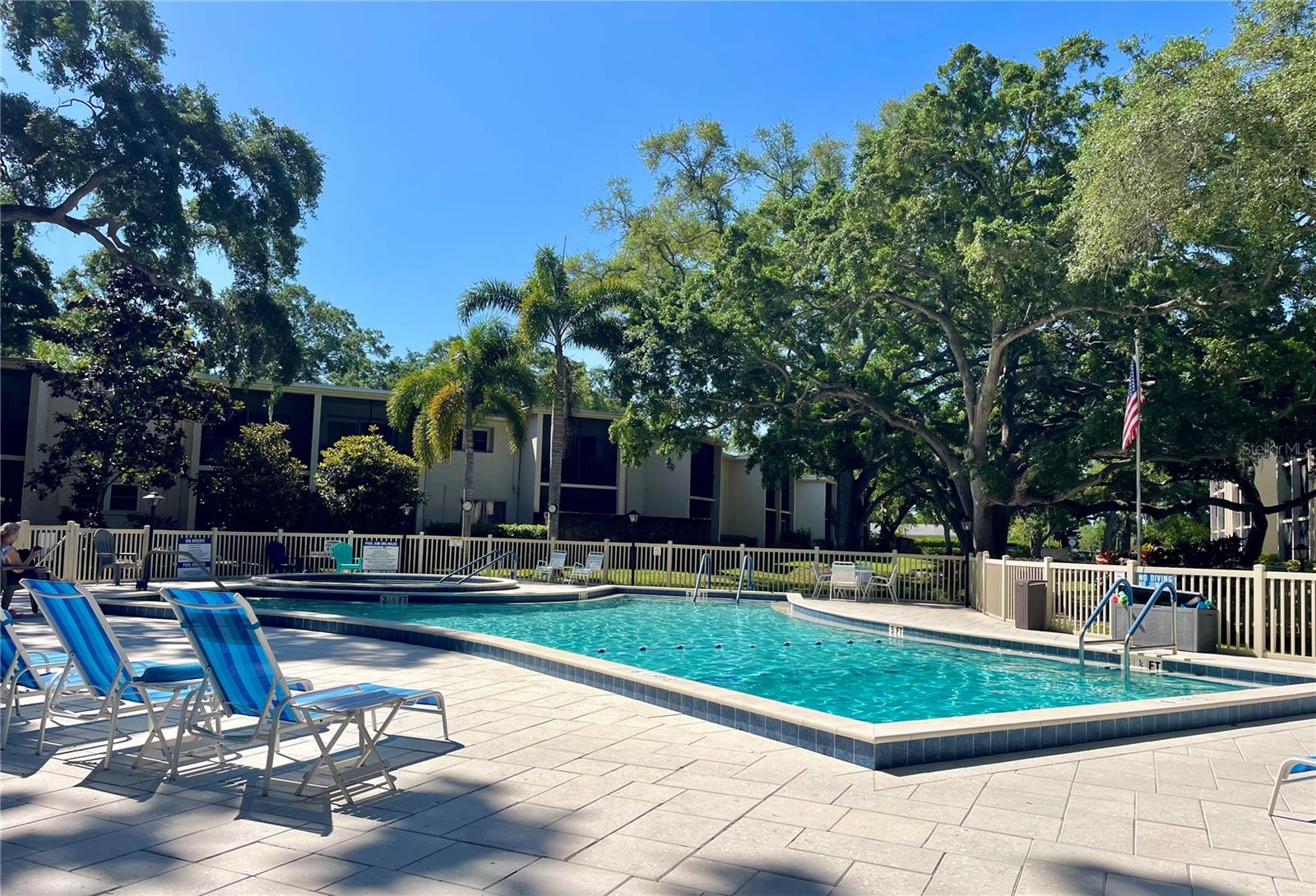 Heated pool