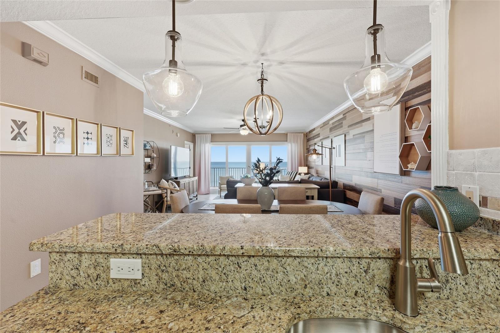 Watch dolphin while you wash dishes