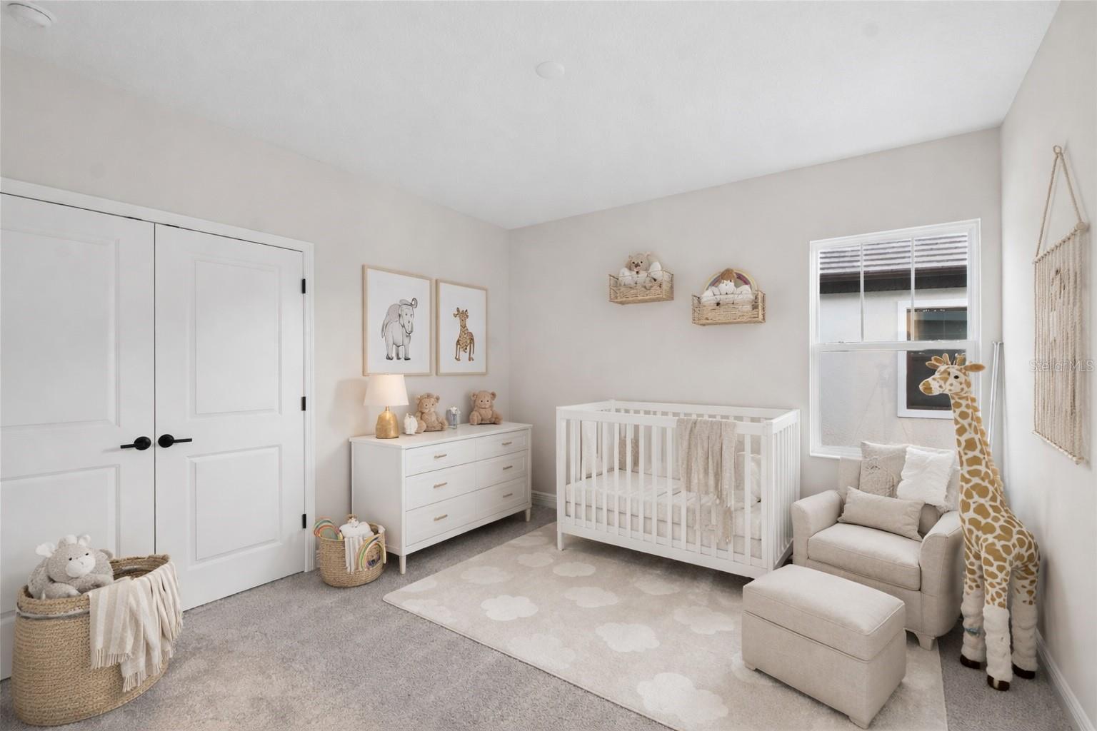 Bedroom 4 Virtual Staged (Upstairs)