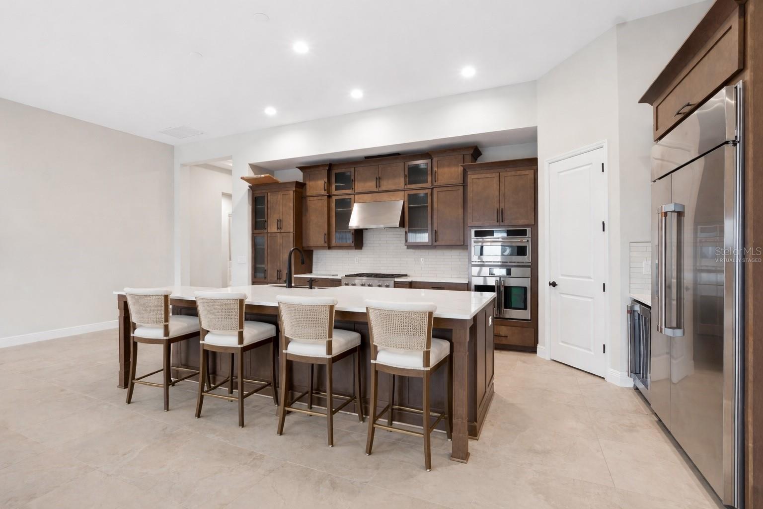 Kitchen Virtually Staged