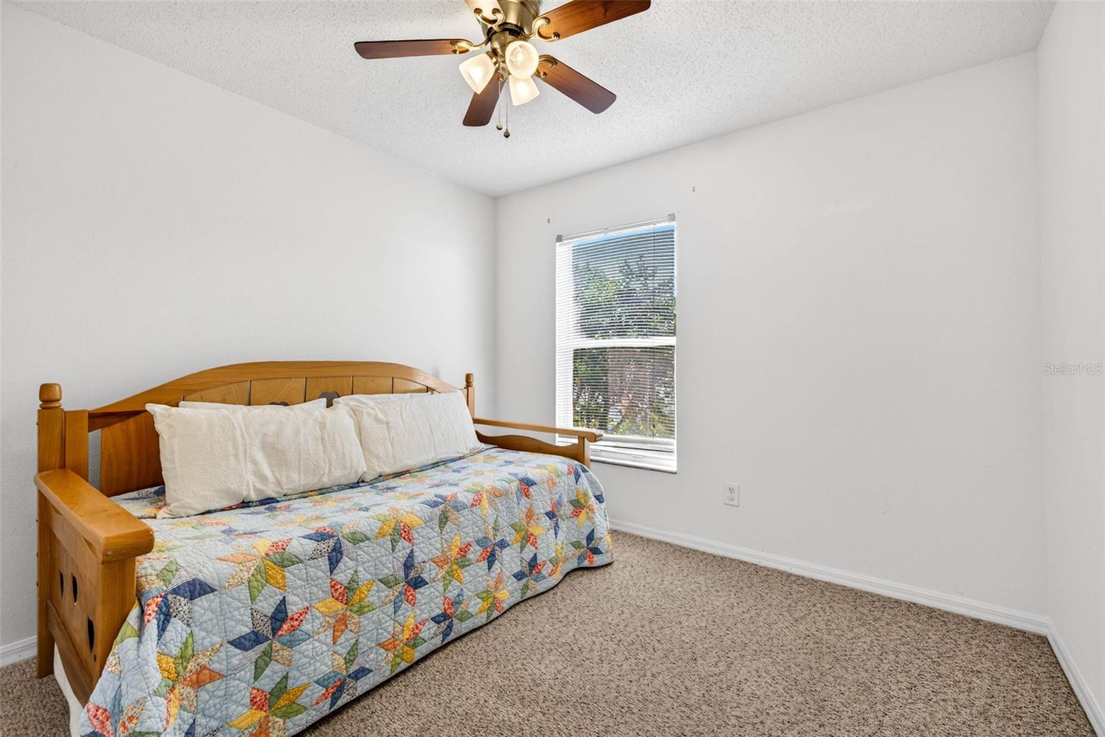 Bedroom 3 with built in closet