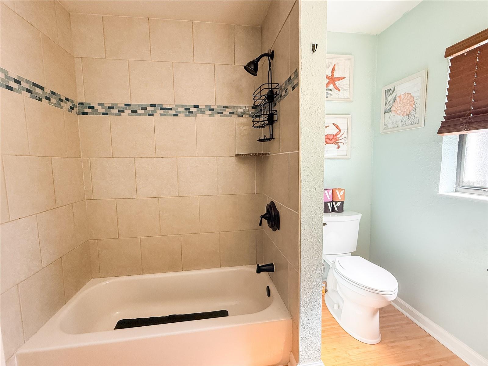 Third Bathroom off Living Room & 3rd Bedroom