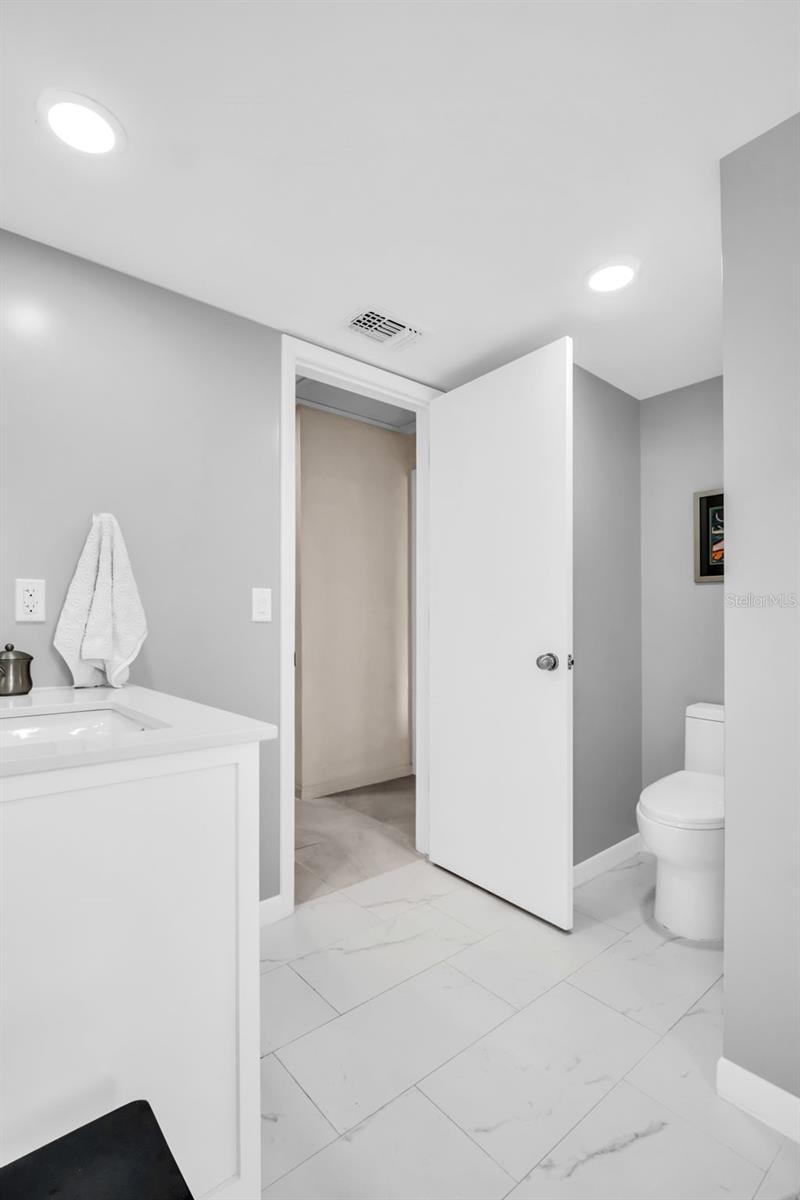 Bathroom updated 2024