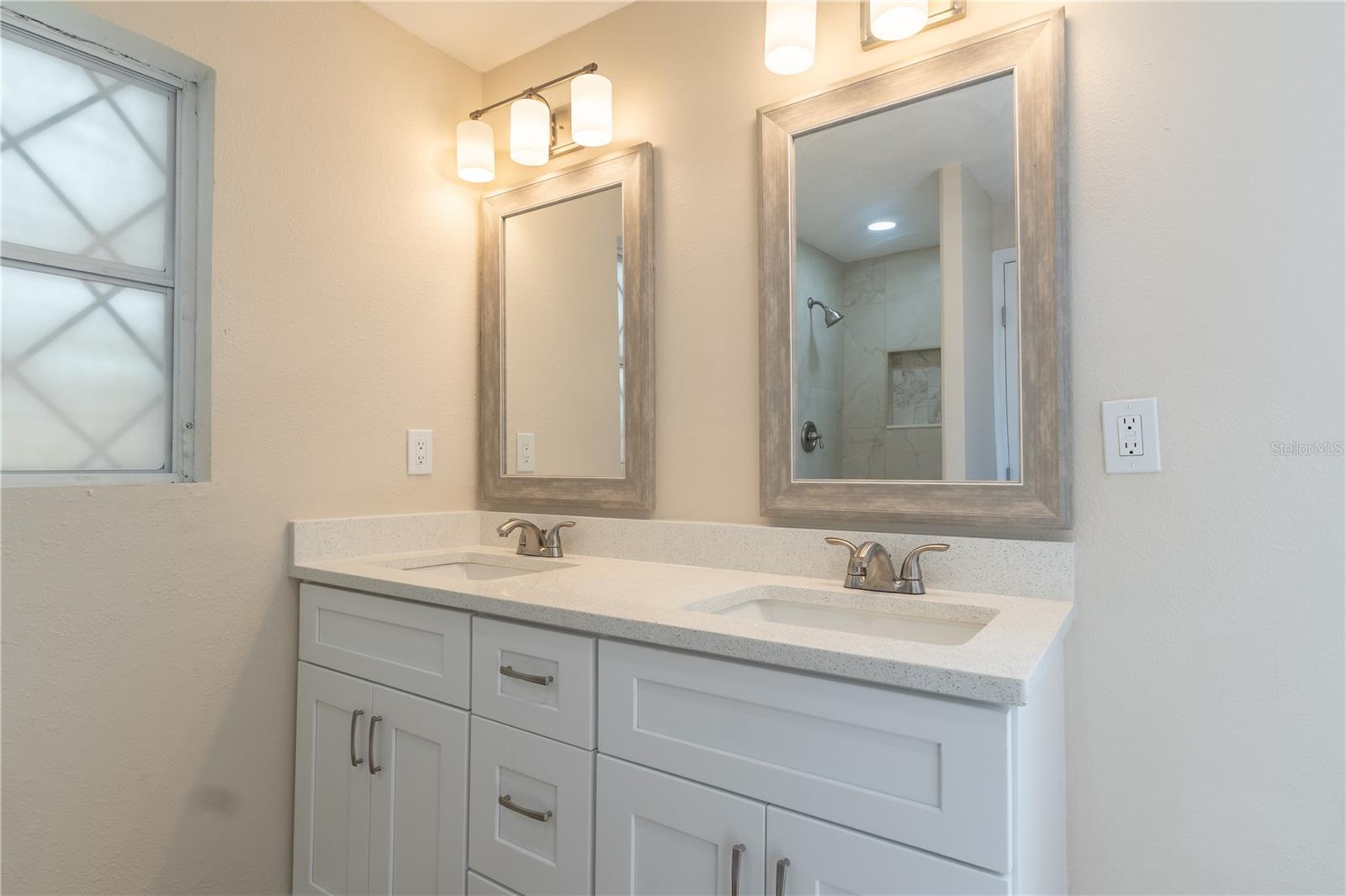 Master Bathroom, double vanities