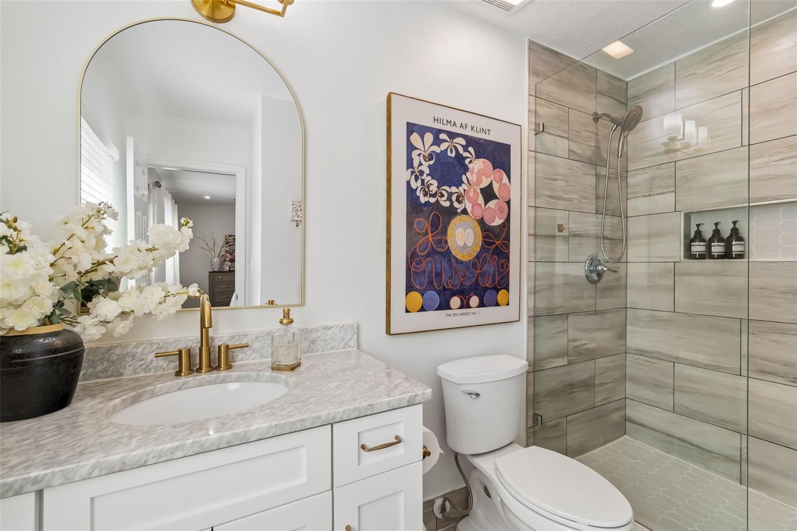 Primary bathroom.
