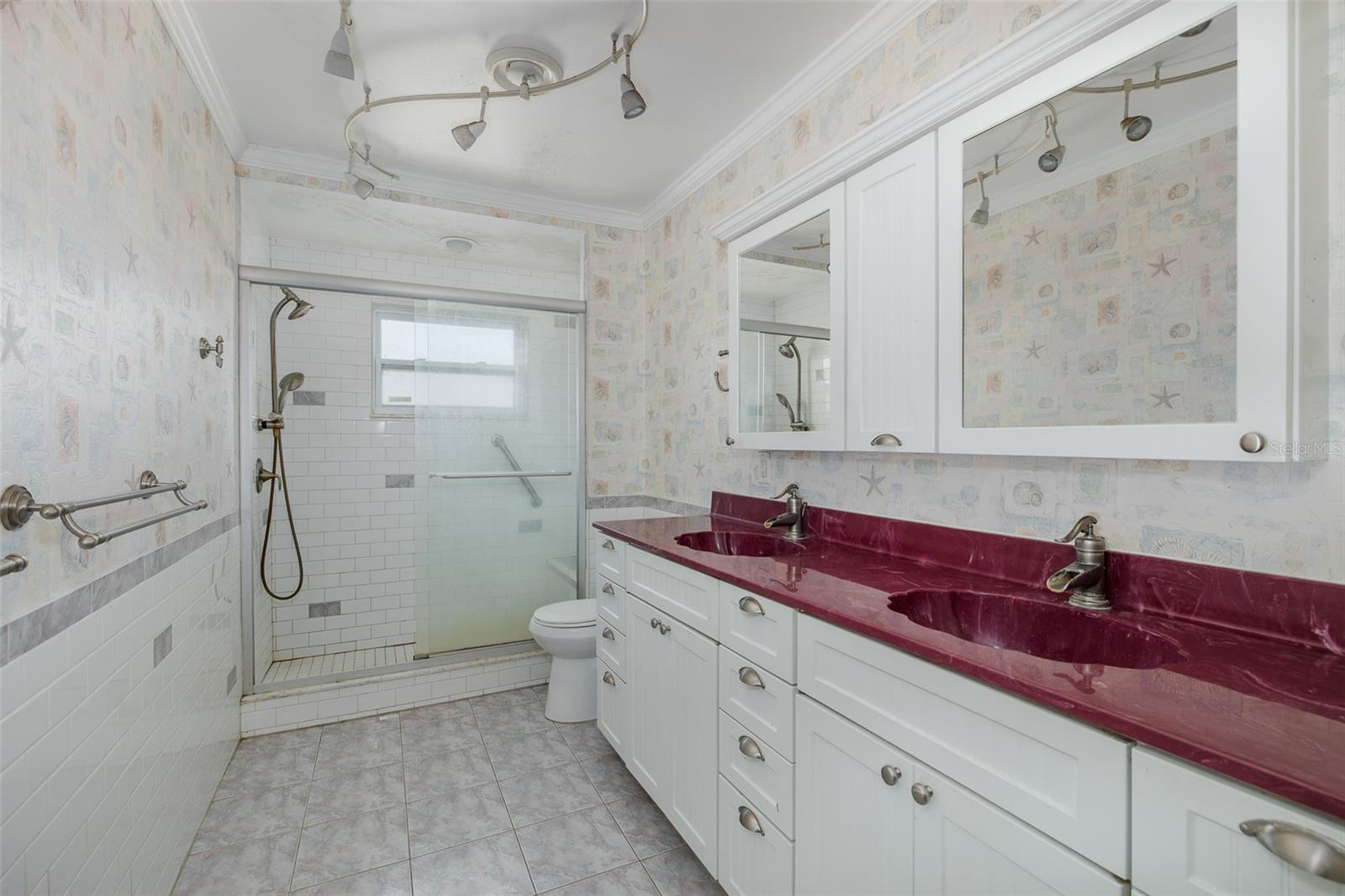 Downstairs Double-vanity Bathroom 3