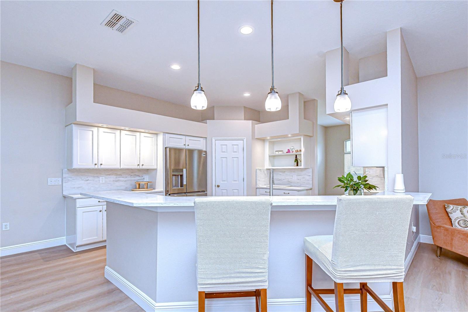 Stunning updated kitchen at the heart of the home.