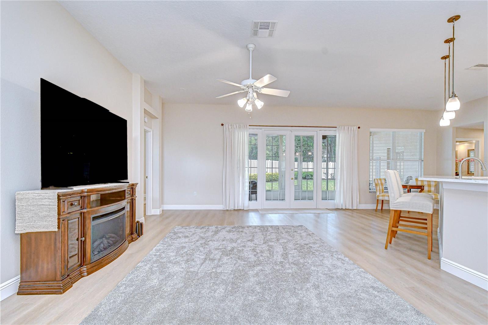 Seamless flow into the main living area.