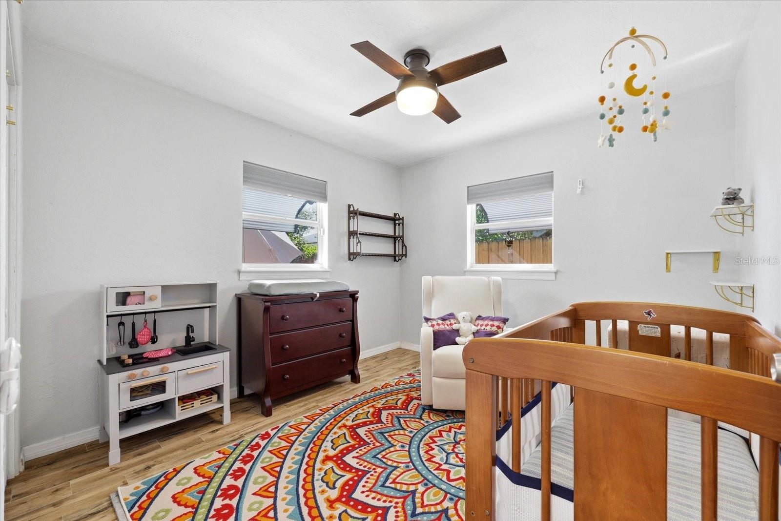 Additional bedroom or flex space with bright interior and neutral finishes