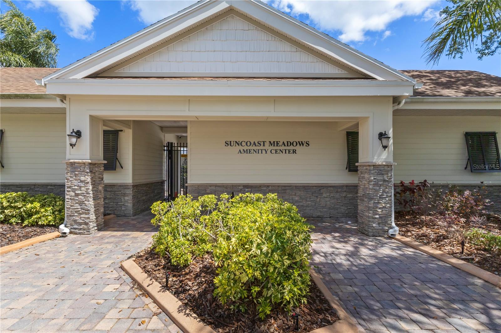 The community center welcomes all residents!