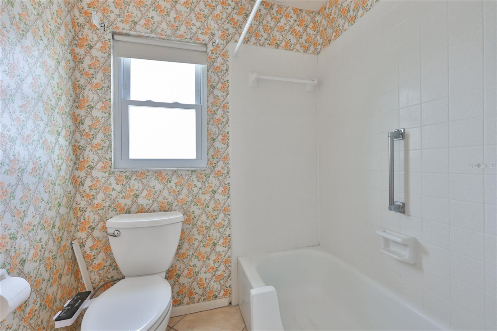 Easy step in Shower so you do not have to step over the tub