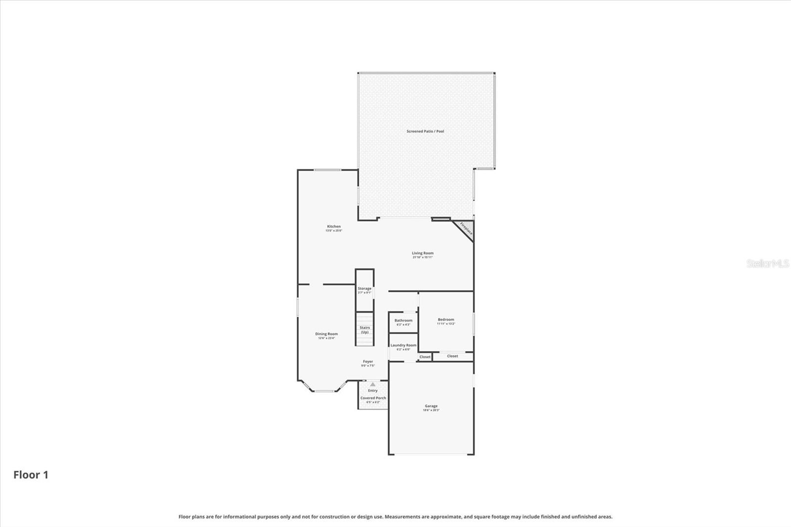 1st Floor - Floor Plan
