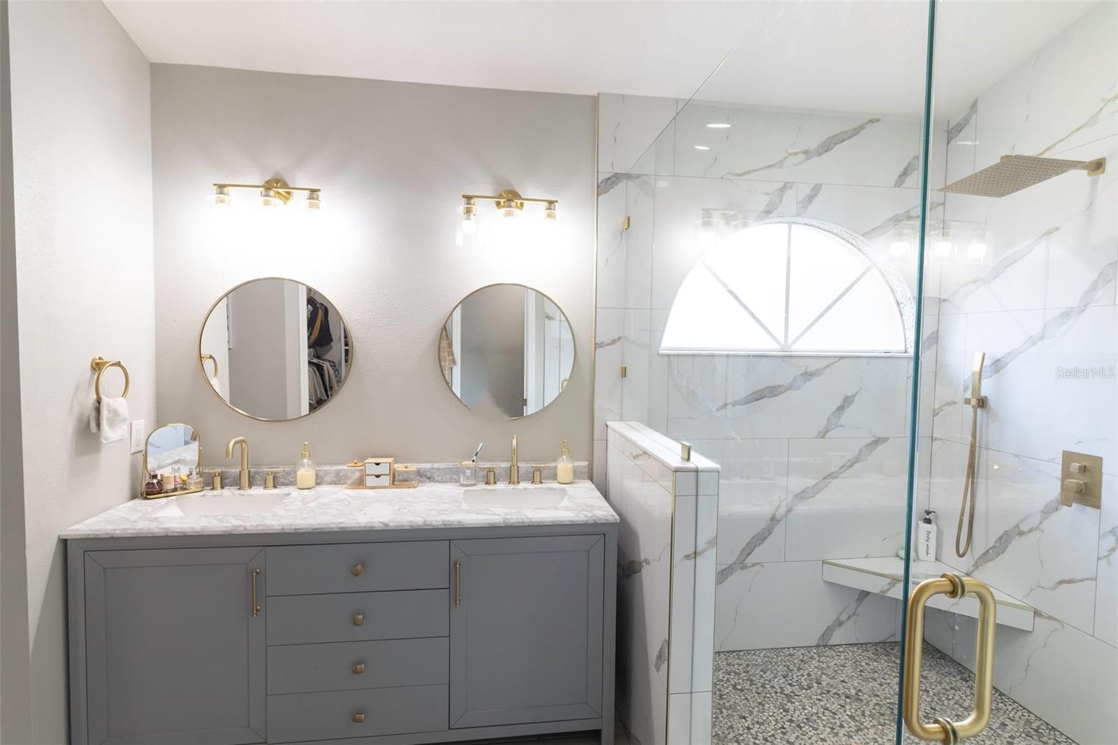 Master Bathroom Double Sink Vanity