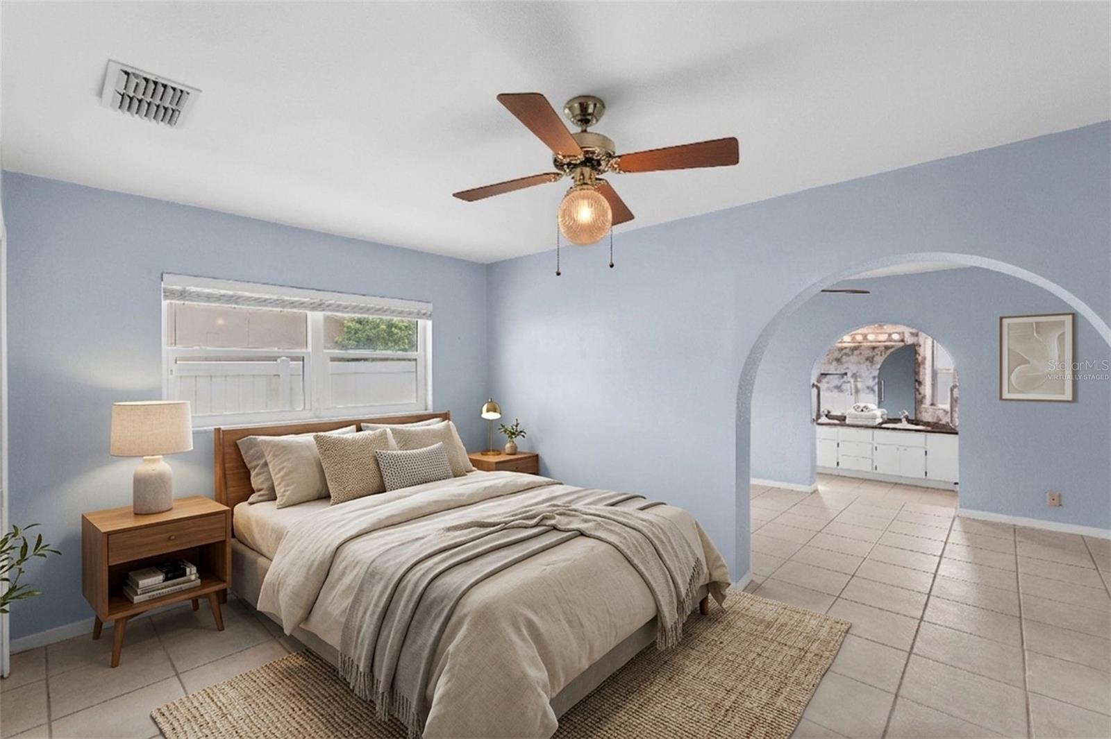 Virtually Staged - Primary Bedroom