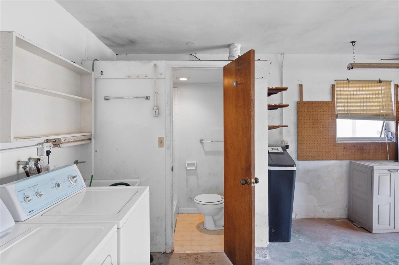 Garage Half Bathroom