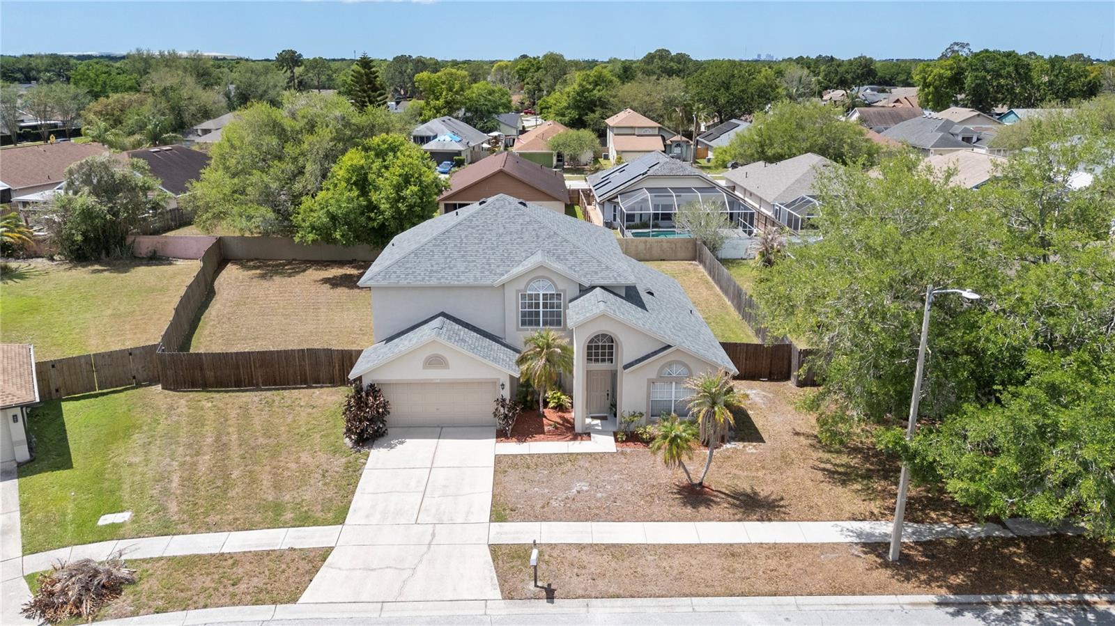 Large Semi-corner lot