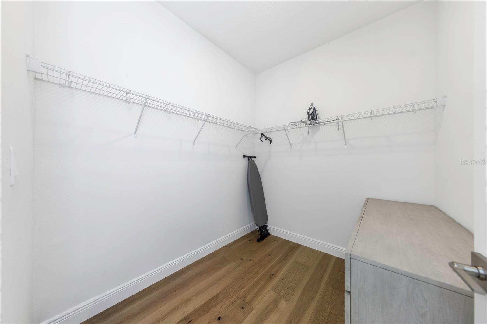 Huge primary closet inside bath