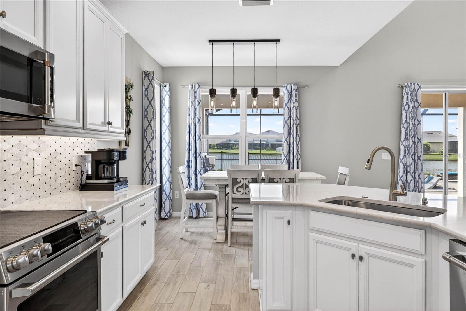Stay connected to the main living areas.